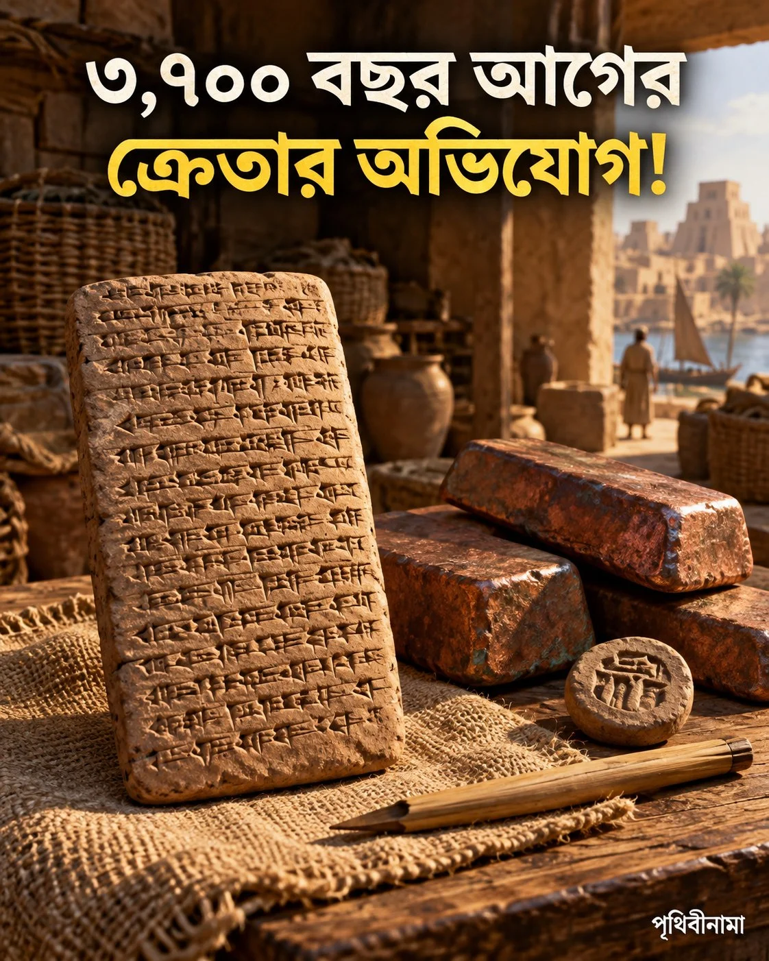 ৩,৭০০ বছর আগের ক্রেতার অভিযোগ! — নিবন্ধের চিত্র