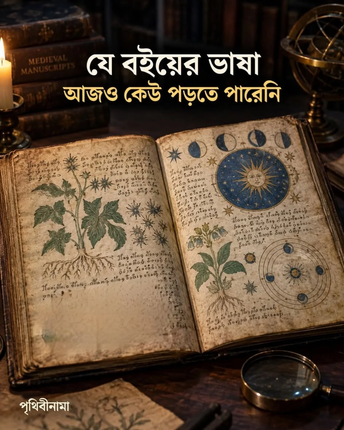 যে বইয়ের ভাষা আজও কেউ পড়তে পারেনি — নিবন্ধের চিত্র
