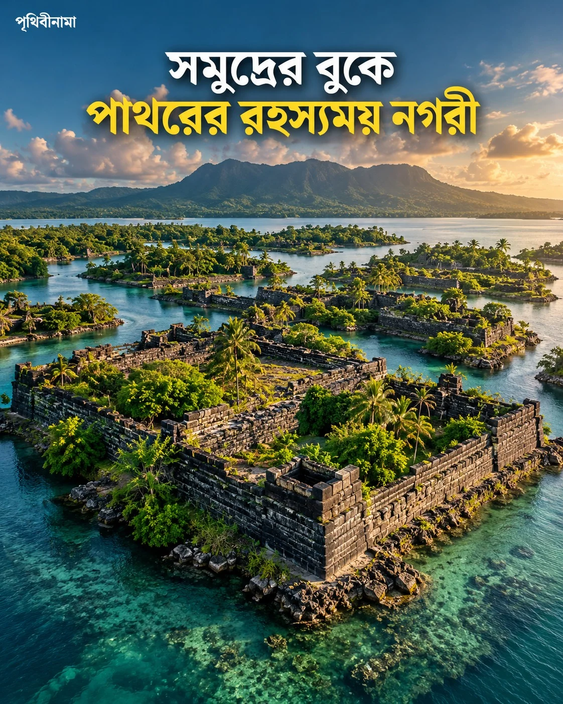 সমুদ্রের বুকে পাথরের রহস্যময় নগরী — নিবন্ধের চিত্র